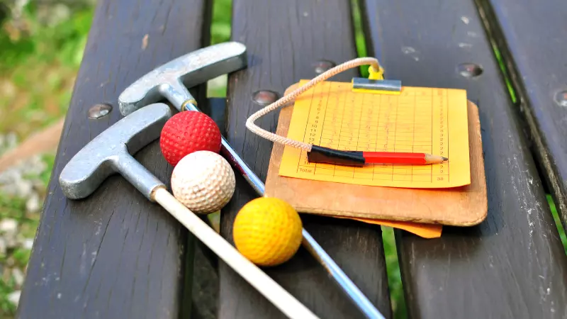 how to keep score in mini golf